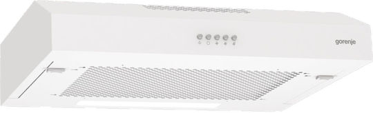 Gorenje WHU629EW/S Ελεύθερος Απορροφητήρας 60cm Λευκός