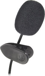 Esperanza Mini Microphone Clip Voice Ενσύρματο Μικρόφωνο Πέτου, Clip On