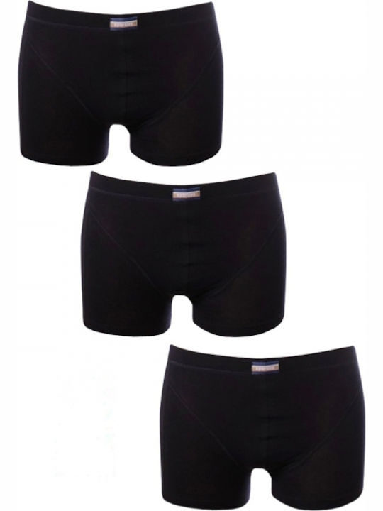 Minerva Μποξεράκια 3Pack Μαύρα