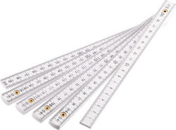 Suki 1800943 Plastic Folding Ruler 2m