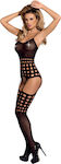 Obsessive Fabulous Bodystocking Black