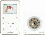 Miniland Baby Monitor with Camera & Screen 2.4" with Two-Way Audio & Lullabies ML