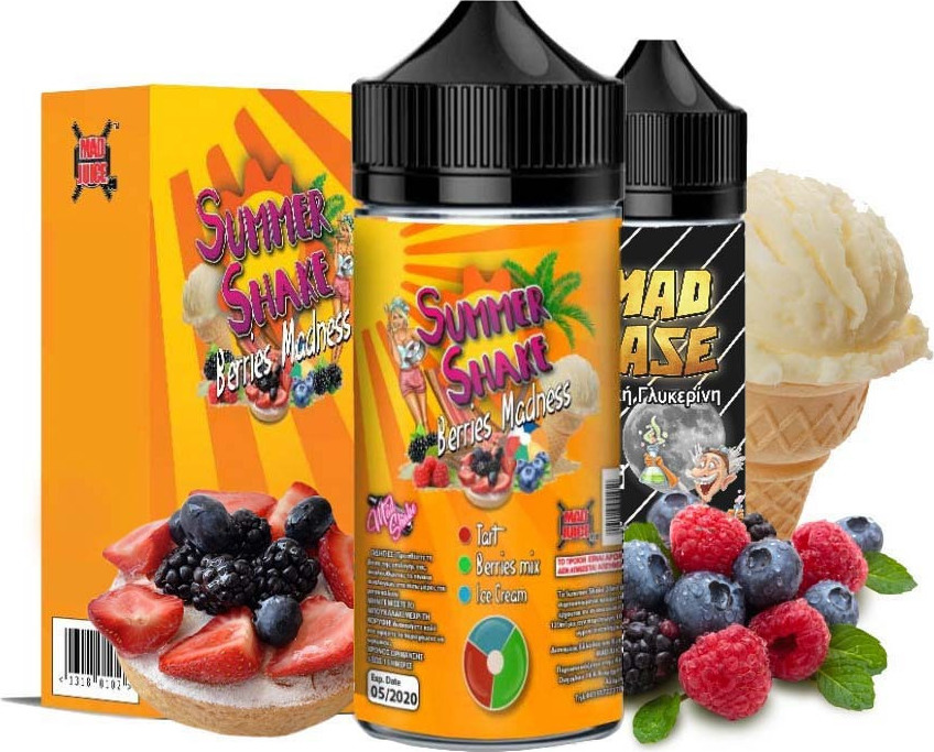 Mad Juice Flavor Shot Berries Madness 20ml/120ml Skroutz.gr