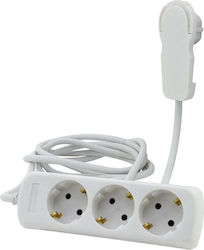 REV 0012316114 WS Πολύπριζο 3 Θέσεων με Καλώδιο 2m REV 0012316114 WS Πολύπριζο 3 Θέσεων με Καλώδιο 2m