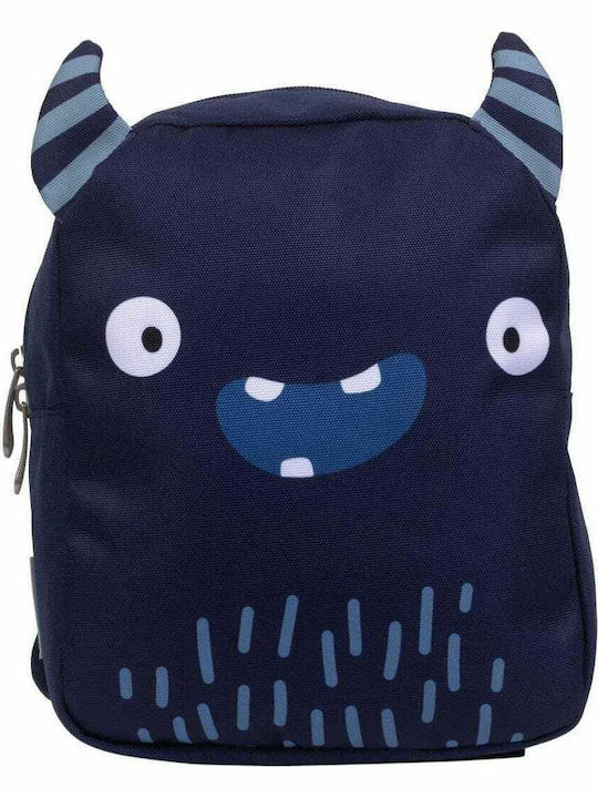 A Little Lovely Company Monster Bag Backpack Blue