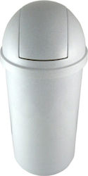 Viomes Plastic Waste Bin 60lt White