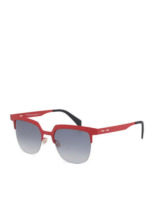 Italia Independent Damen Sonnenbrille mit Rot Kunststoff Gestell 0503A.CRK.051