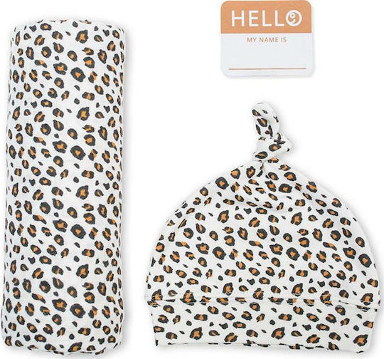 Lulujo Baby Keepsake Gift Hello World for 0-4 months 2pcs