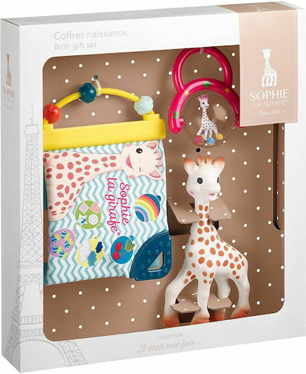 Sophie La Girafe Σετ Δώρου για Μωρά για Αγόρι 3τμχ