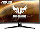 Asus TUF Gaming VG27WQ1B VA HDR Curbat Monitor de jocuri 27" QHD 2560x1440 165Hz cu Timp de Răspuns 4ms GTG