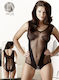Mandy Mystery Body Sexy Κορμάκι Διχτυωτό Black