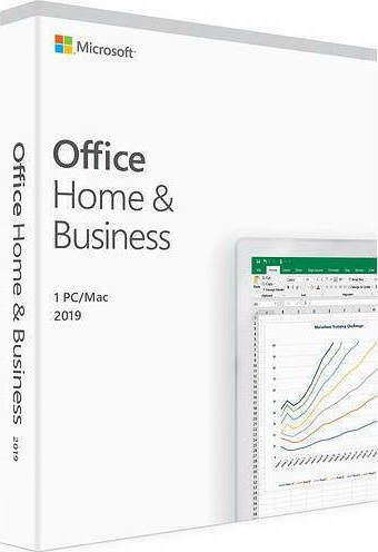 Microsoft Офис Home & Business 2019 Гръцки с Електронен лиценз за 1 Потребител