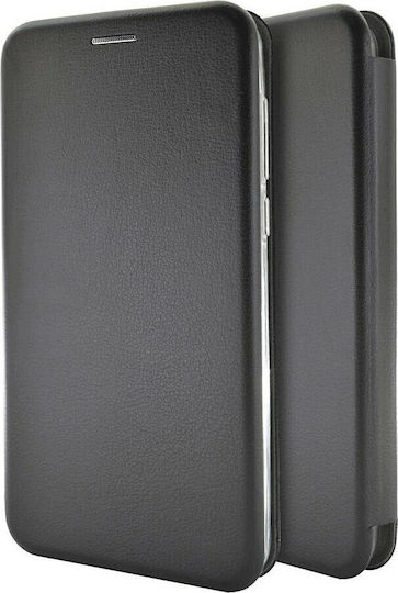 Ancus Curve Book Piele artificială Negru (Xiaomi Mi Note 10 Lite)