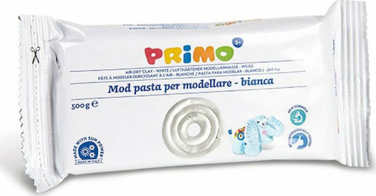 Primo Modelling Children's Clay Whiteς 500gr 285MOD500B