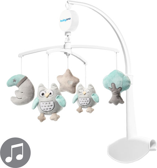 Babyono Mobile for Cot with Music Owls BN443