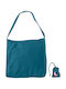 Ticket To The Moon Eco Market Bag 20L Υφασμάτινη Τσάντα για Ψώνια σε Τιρκουάζ χρώμα