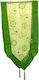 Inart Läufer Grün 33x150cm