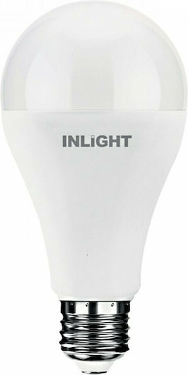 Inlight LED Bulb 18W 135mm for Socket E27 and Shape A67 Natural White 1800lm