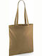 Westford Mill W101 Cotton Shopping Bag Caramel