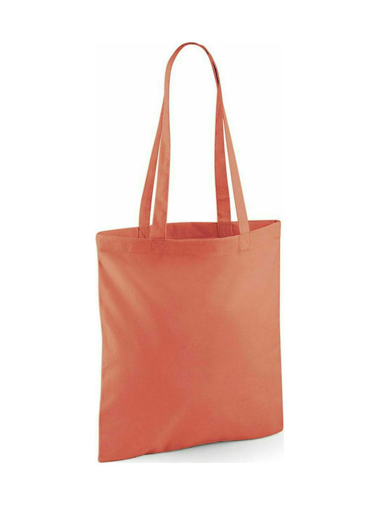 Westford Mill W101 Cotton Shopping Bag Coral