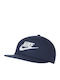 Nike Kids' Hat Jockey Fabric PRO CAP Navy Blue