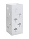 Pam & Co Параван за чадъри Метал Мат Уайт 22x22x50см 1бр
