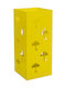 Pam & Co Ομπρελοθήκη Μεταλλική Yellow Matte 22x22x50cm