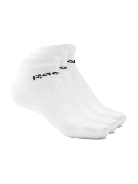 Reebok Sports Active Core Αθλητικές Κάλτσες Λευκές 3 Ζεύγη