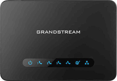 Grandstream HT814 Gateway VoIP cu 4 porturi FXS și 2 porturi Ethernet