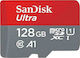 Sandisk Ultra microSDXC 128GB Clasa 10 U1 A1 UHS-I