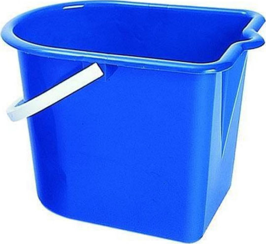 Cyclops Mop Bucket with Wheels Plastic Capacity 15lt Blue