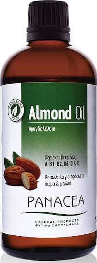 Panacea Αμυγδαλέλαιο για Πρόσωπο, Μαλλιά και Σώμα 100ml