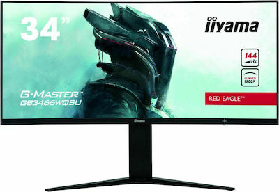 Iiyama G-Master GB3466WQSU-B1 Ultrawide VA HDR Gebogen Spiele-Monitor 34" QHD 3440x1440 144Hz
