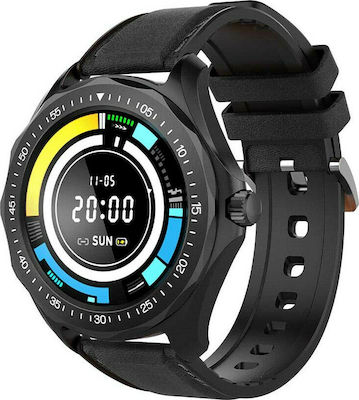 BlitzWolf BW-HL3 Αδιάβροχο Smartwatch με Παλμογράφο (Μαύρο)