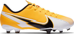 Nike Παιδικά Ποδοσφαιρικά Παπούτσια Vapor 13 Academy με Τάπες Πορτοκαλί