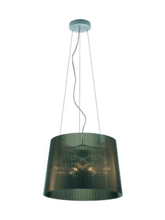 Lightme V075 Pendant Light Three-Light for Socket E14, E.14 Black