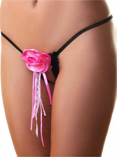 Milena by Paris 6376 Γυναικείο Sexy String Αυτοκινήτου Φούξια