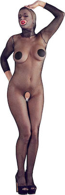 Mandy Mystery Catsuit Mask Black