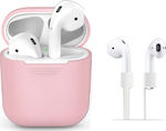 Iconset Set in Pink color for Apple AirPods 1 / AirPods 2