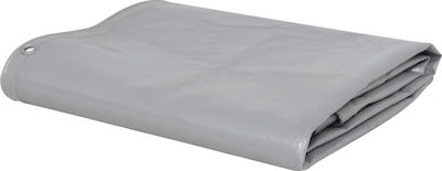 vidaXL Waterproof Tarpaulin 650gr/m² 4x7m. Heavy Duty Gray