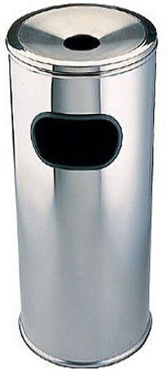 Sidirela Metal Coș de gunoi Deșeuri 12lt Inox