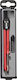 Kronos 303/C Metallisch Zirkel mit Spitze in Fall Rot