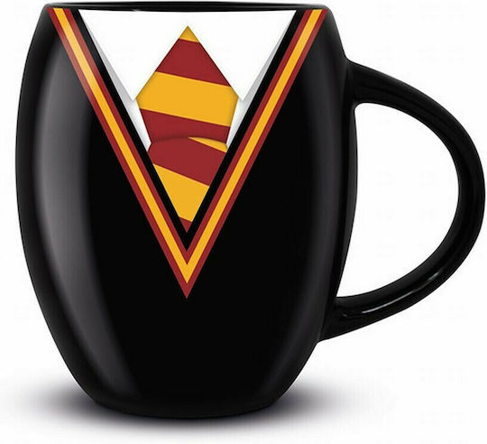 Pyramid International Gryffindor Uniform Κούπα Κεραμική Μαύρη 425ml
