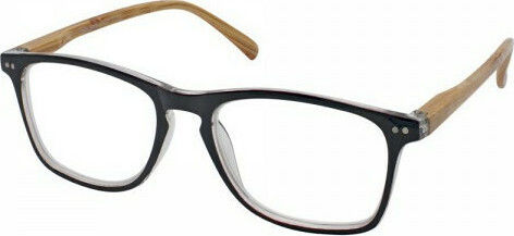 Eyelead Ε211 Reading Glasses +1.25 Black/Brown E 211