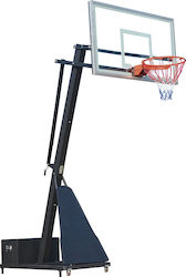 Amila Deluxe Adjustable Baskelball Hoop with Stand with Springs 160-325cm