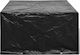 vidaXL Waterproof Protective Dining Table Cover 172x113x73cm In Black Color