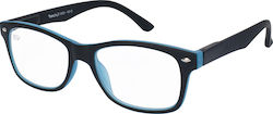 Eyelead E191 Lesebrillen +3.00 Schwarz/Blau E 191