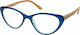 Eyelead E205 Reading Glasses +1.00 in Blue color E205 Ε 205 E 205