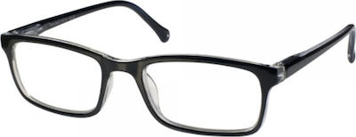 Eyelead E151 Men's Reading Glasses +0.75 Black E151 E 151