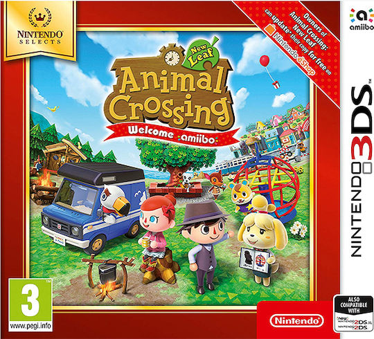 Animal Crossing New Leaf Welcome Amiibo (Nintendo Selects) 3DS Game (Used)